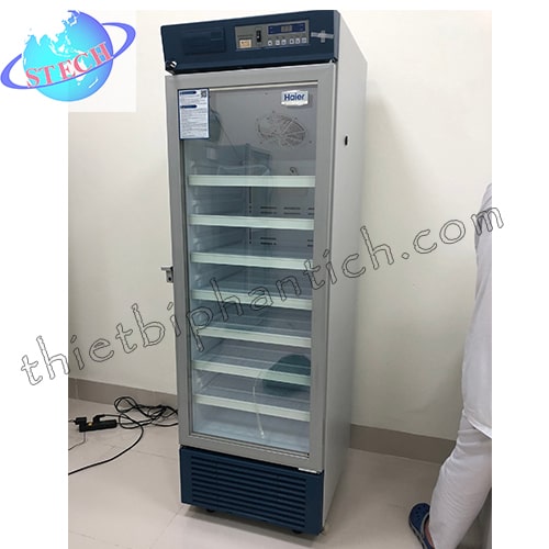 Tủ bảo quản Vaccine 390 lít, 2 - 8 độ C, cửa kính Haier HYC-390
